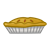 Baked Fruit Pie Color PNG
