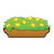 Brown Flower Box Color PNG