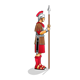 Roman Soldier with spear and shadow