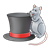 Gray Rat Color PNG