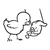Feeding a Baby Chick Line PDF