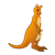Kangaroo Color PNG