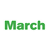 Month of March Color PNG