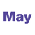 Month of May Color PNG