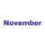 Month of November Color PDF