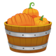 Basket of Pumpkins 