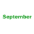 Month of September Color PNG