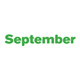 Month of September 