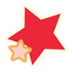 Red and Orange Stars two