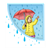 Rainy Scene Color PDF