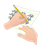 Pencil and Paper Position Color PNG
