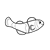 Clownfish Line PNG