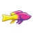 Royal Gramma Fish Color PNG