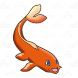 Long Orange Fish