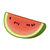 Watermelon Slice Color PDF