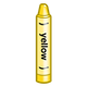 Yellow Crayon with bold manuscript label