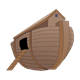 Noah's Ark with door open