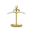 Gold Balance Scale Color PNG