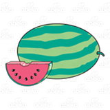 Watermelon and Slice