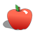 Red Apple Color PNG
