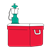 Cooler and Lantern Color PNG