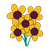 Bouquet of Yellow Flowers Color PNG