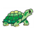 Green Turtle 2 Color PDF