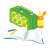 Green Lunchbox Color PNG