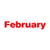 Month of February Color PNG
