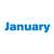 Month of January Color PNG