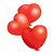 Three Heart Balloons Color PDF