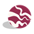 Maroon and White Marble Color PNG