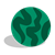Two-Toned Green Marble Color PNG