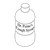 Medicine Bottle Line PNG