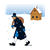 Pilgrim with Bag Color PNG