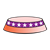 Purple and Orange Stand Color PNG