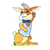 Boy Bunny Color PDF
