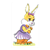 Girl Bunny Color PDF