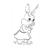 Girl Bunny Line PDF