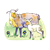 Adult and Baby Sheep Color PNG