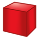 Red Block square