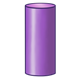 Purple Block cylinder