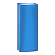 Tall Blue Block rectangular