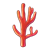 Red Tree Sponge Color PNG