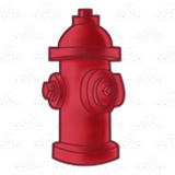 Red Fire Hydrant 4