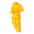 Yellow Firefighter's Suit Color PNG