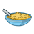 Blue Bowl of Cereal Color PNG