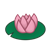 Pink Water Lily Color PNG
