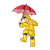 Boy Wearing Raincoat Color PNG