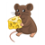 Little Brown Mouse Color PDF